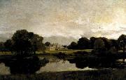 John Constable Malvern Hall in Warwickshire oil painting artist